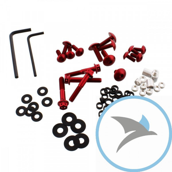 VERKLEID Schraube Satz Pro Bolt alu rot - FSU320R