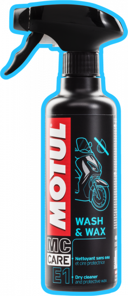 Motul E1: Wash & Wax (Pumpspray) 400 ml