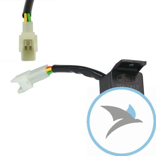Blinkrelais elektrisch JMP 12V 4-Pin universal