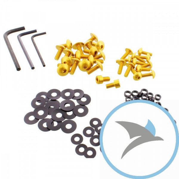 VERKLEID Schraube Satz Pro Bolt alu gold - FKA287G