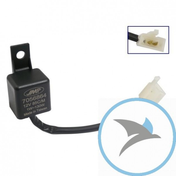 Blinkrelais elektrisch JMP 12V 2PIN