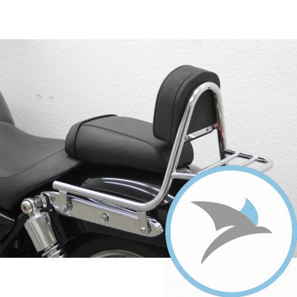 Sissy Bar Gepäckträger Fehling chrom - 6094