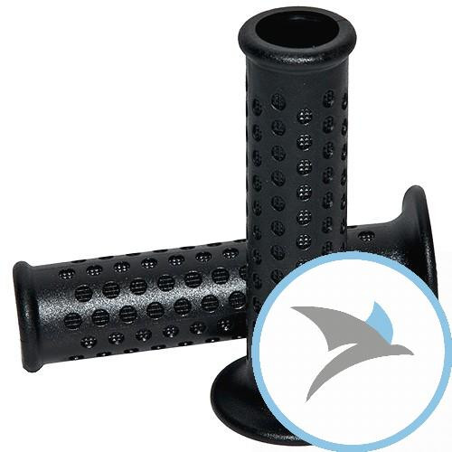 Griffgummi schwarz DominoD.22 mm. L.128MM offen - 5239.82.40.04