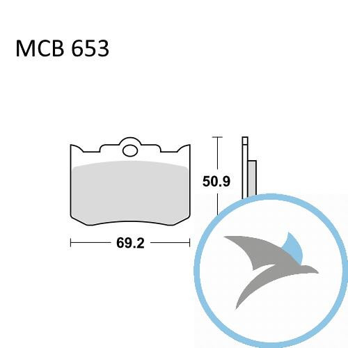 Bremsklotz RQ TRW - MCB653RQ