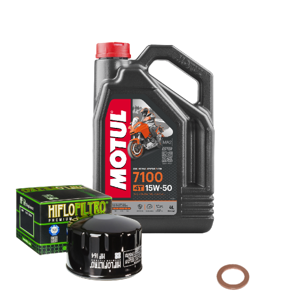 BMW R 1200 RT ABS Service Kit Ölwechsel Öl Motul 7100 15W50 Ölfilter