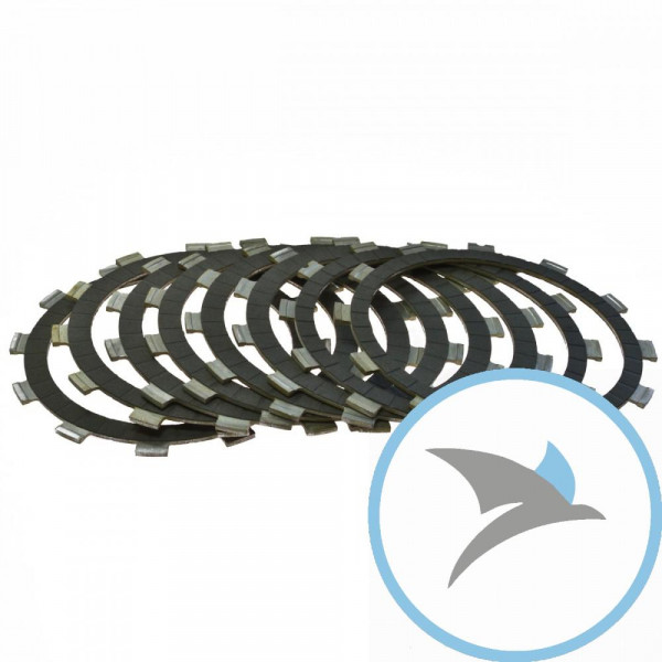 Kupplungslamellen Carbon Satz EBC