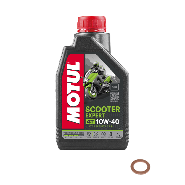 SYM Orbit II 50 Service Kit Ölwechsel Öl Motul Scooter 10W40 MA Schraube