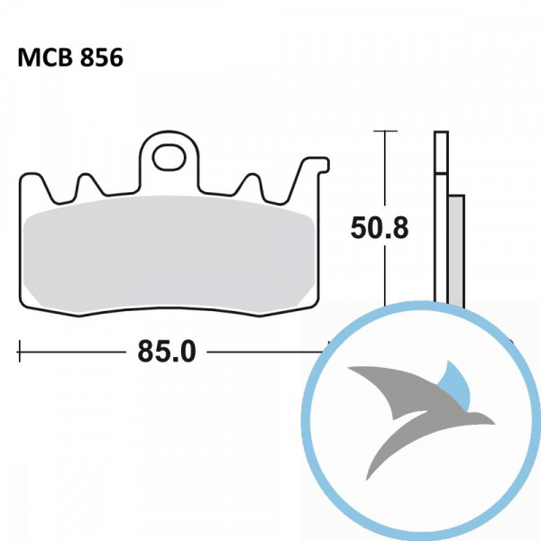 Bremsklotz Carbon CRQ TRW oder 7370162 - MCB856CRQ