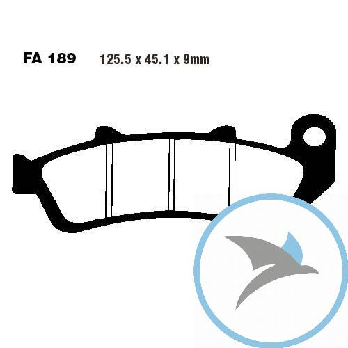 Bremsklotz Sinter HH EBC oder 7873433 - FA189HH