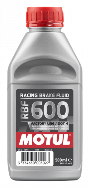 Motul RBF 600 Racing Brake Fluid 500ml