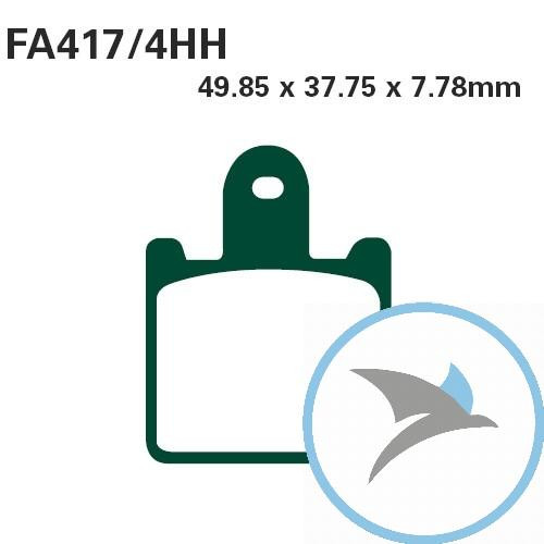 Bremsklotz Sinter HH EBC oder 7874720 - FA417/4HH