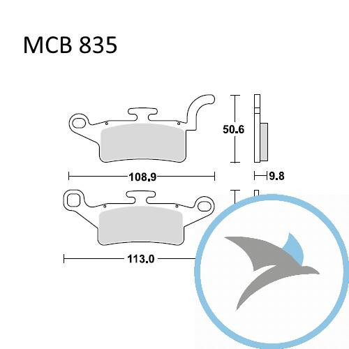Bremsklotz Standard TRWoder 7370030