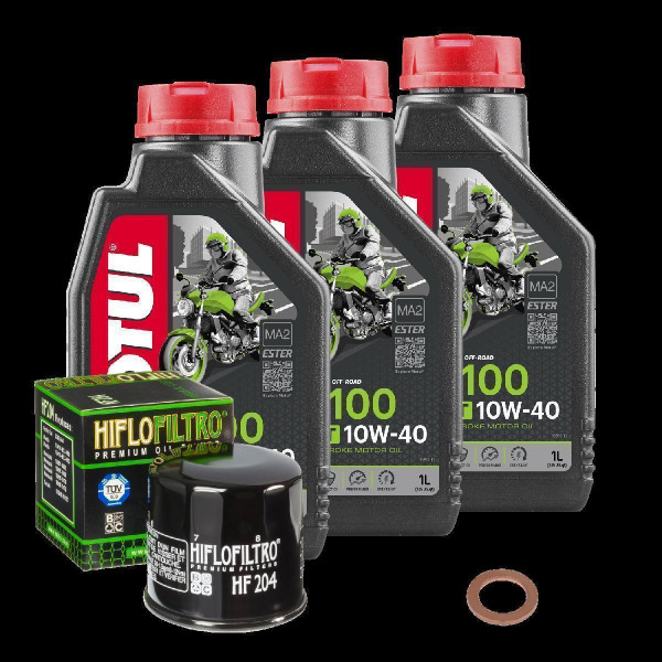 Yamaha MT-07 700 Service Kit Ölwechsel Öl Motul 5100 10W40 Ölfilter