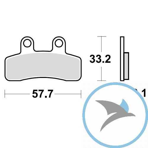 Bremsklotz Standard TRWoder 7370083