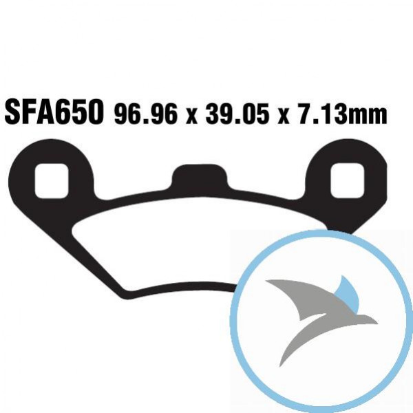 Bremsklotz Standard Scooter EBC - SFA650