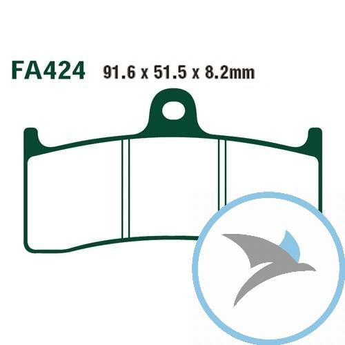Bremsklotz Standard EBC - FA424