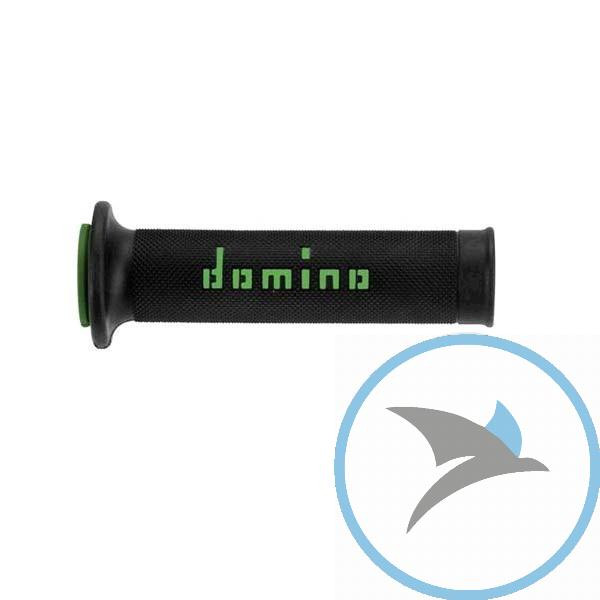 Griffgummi schwarz/grün Domino D.22 mm L.126MM offen - A01041C4440B7-0