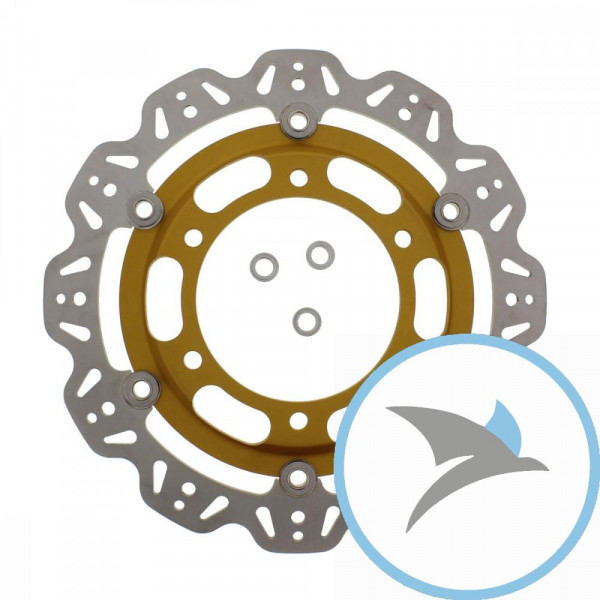 Bremsscheibe VEE EBC gold - VR646GLD