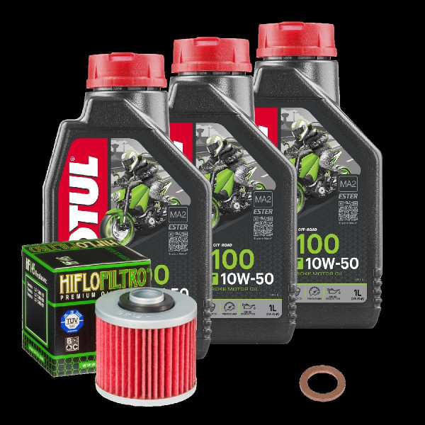 Yamaha XT 660 Z Tenere Service Kit Ölwechsel Öl Motul 5100 10W50 Ölfilter