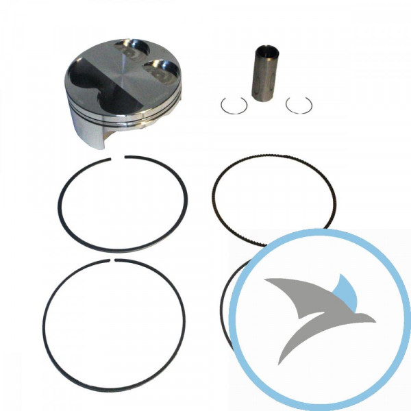 Kolbensatz 76.97 mm B Athena geschmiedet - S4F07700017B
