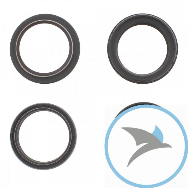 Simmerring Satz Gabel All Balls Racing50X63X11 mit Staubkappe