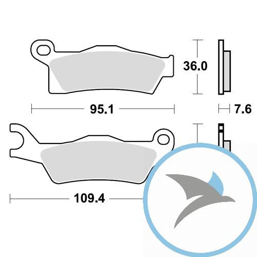 Bremsklotz Sinter SI TRWoder 7370102