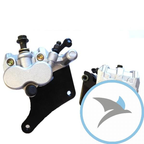 Bremssattel silber