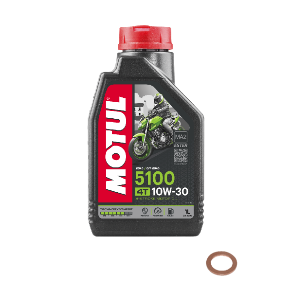 SYM Mio 50 Service Kit Ölwechsel Öl Motul 5100 10W30 Schraube