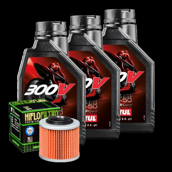 BMW G 650 GS Sertäo Service Kit Ölwechsel Öl Motul 300V 15W50 Ölfilter
