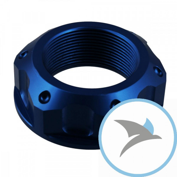 Mutter Lenkkopf Pro BoltM25X1.00 mm Alu blau