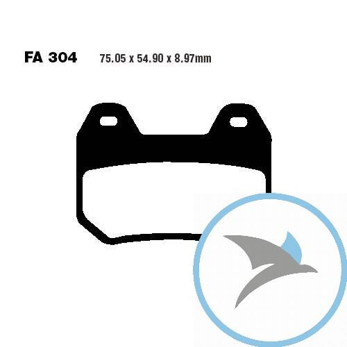 Bremsklotz Standard EBCoder 7870769 - FA304