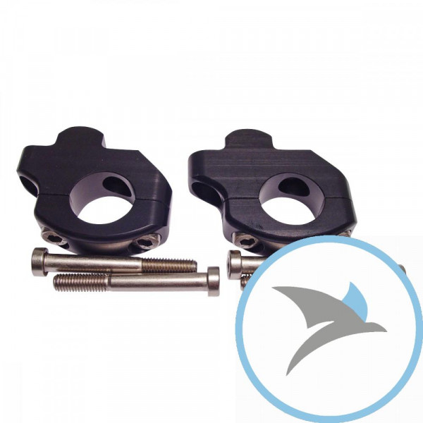 KLEMM STZ AUFN SW LSL 28MM 28MM HOEHER+VERSATZ - 127RI28SW