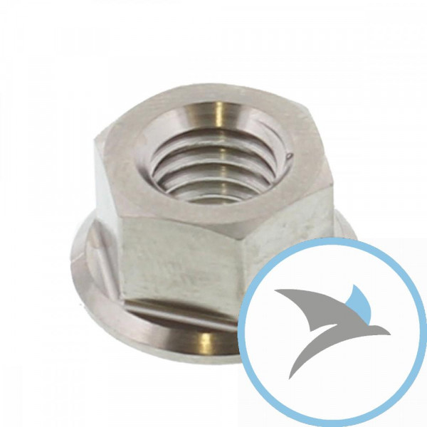 Mutter Kettenrad Pro Bolt M8X1.25 mm Titan - TISPN8