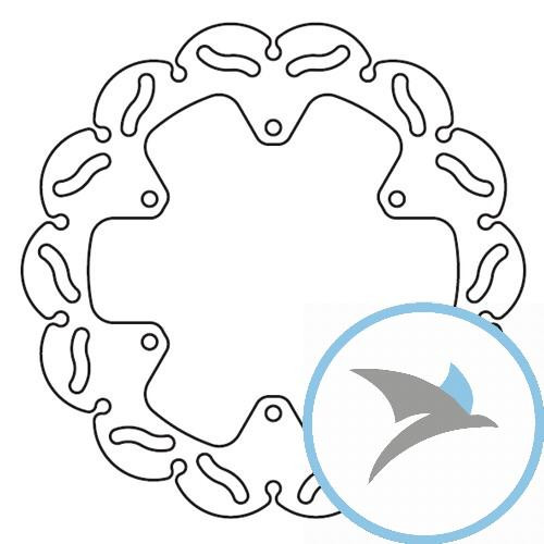 Bremsscheibe starr racing TRW