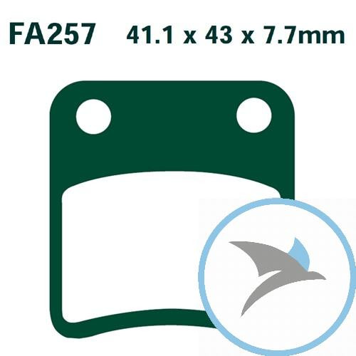 Bremsklotz Standard Scooter EBC oder 7872120 - SFA257