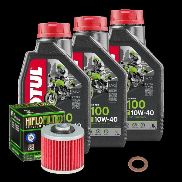 Yamaha XT 660 X Service Kit Ölwechsel Öl Motul 5100 10W40 Ölfilter