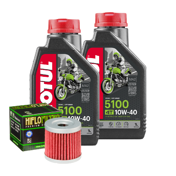 Suzuki LT-R 450 QuadRacer Service Kit Ölwechsel Öl Motul 5100 10W40 Ölfilter