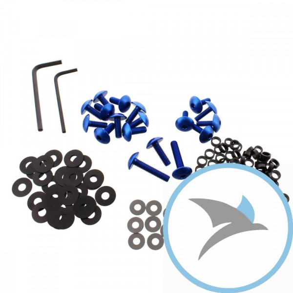 VERKLEID Schraube Satz Pro Bolt alu blau - FSU092B