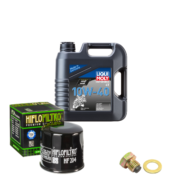 Yamaha FZ8 800 N Service Kit Ölwechsel Öl LIQUI MOLY 10W-40 Ölfilter
