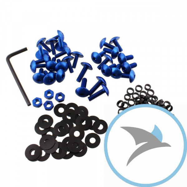 VERKLEID Schraube Satz Pro Bolt alu blau - FYA472B