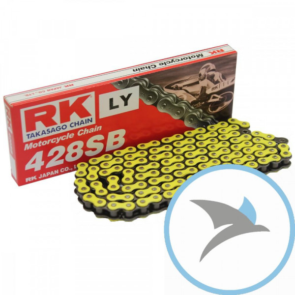 RK Standardkette NEGE428SB/134 Kette offen mit Clipschloss