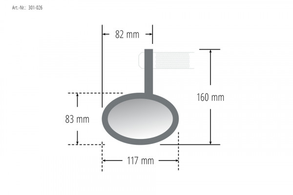 HIGHSIDER Lenkerendenspiegel VICTORY EVO