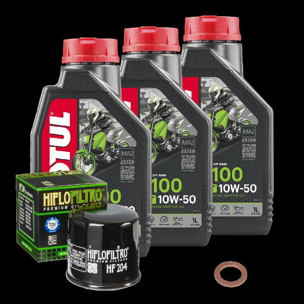 Yamaha MT-07 700 Service Kit Ölwechsel Öl Motul 5100 10W50 Ölfilter