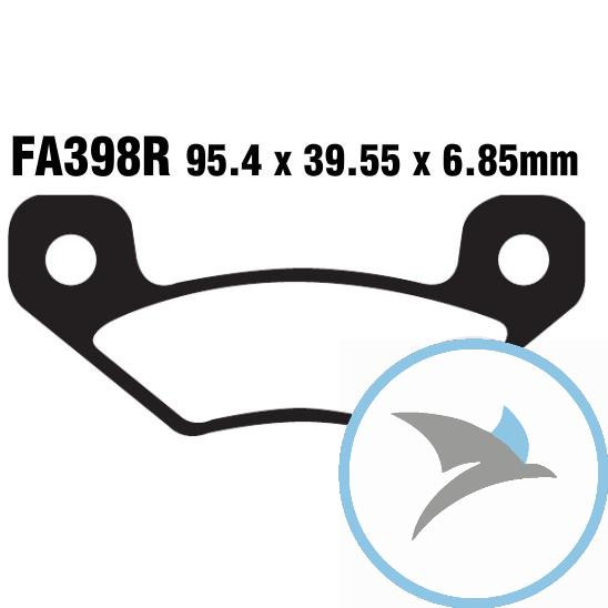 Bremsklotz Sinter R EBC - FA398R