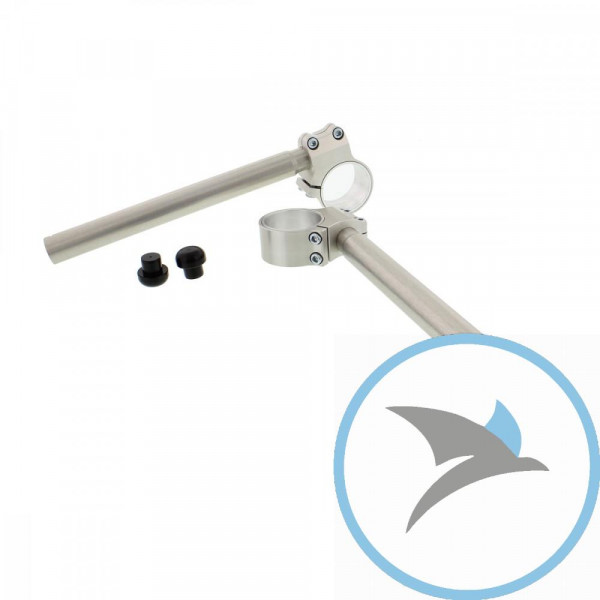 Lenker Alu silber 1 Zoll TRW Stummel D49 - MCL49RAC-C