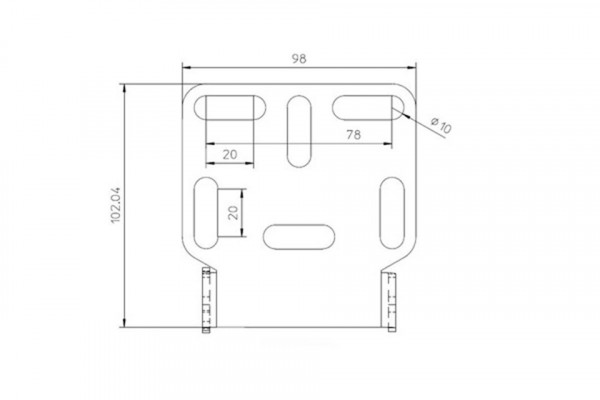 ZIEGER PRO ZIEGER-Pro Kennzeichenhalter Universal Typ 2