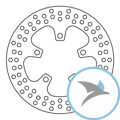 Bremsscheibe starr TRW
