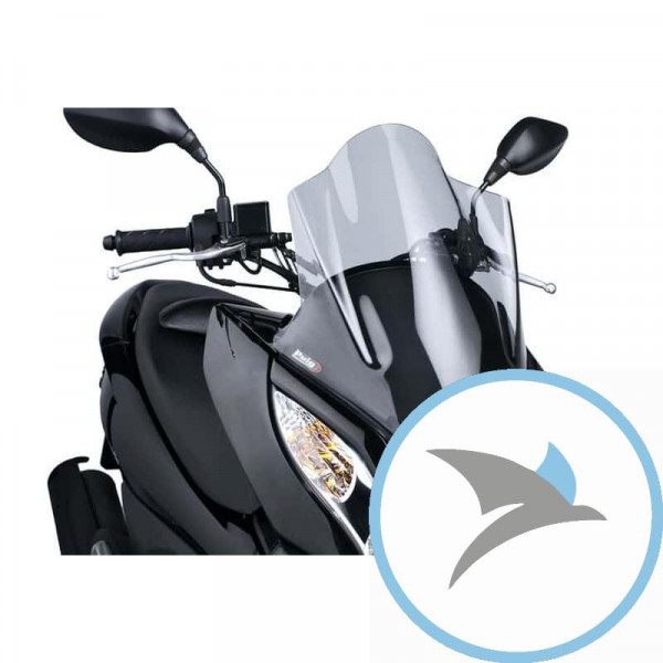 Touringscheibe V-Tech Puig rauchgrau - 5569H