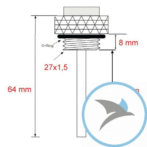 Öltemperatur Direktmesser JMP M 27X1.5 mm