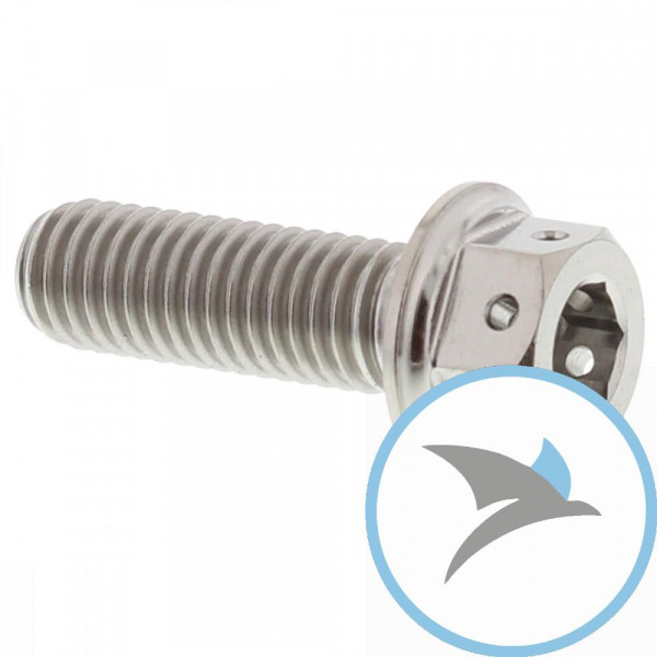 SCHR DUALDRIVE JMP BOLT - M8X1.25MM 25MM TI